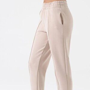 NUX Sleek Fabric Piper Jogger in Sand Size M NWT $123